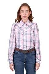 Wrangler Womens Phoebe Check LS Shirt
