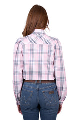 Wrangler Womens Phoebe Check LS Shirt