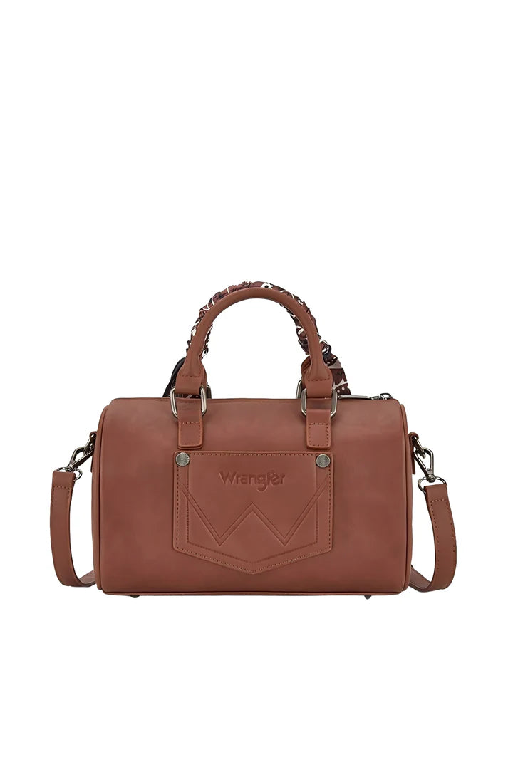 Wrangler Paisley Barrel Bag