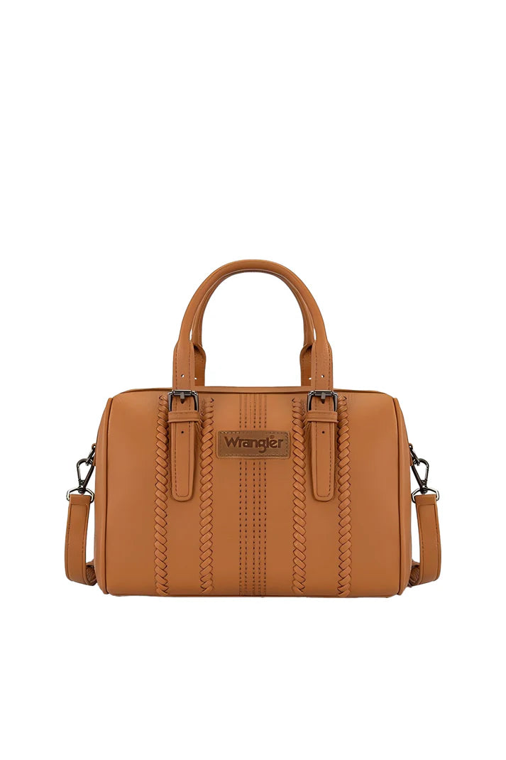 Wrangler Boston Stitch Barrel Bag
