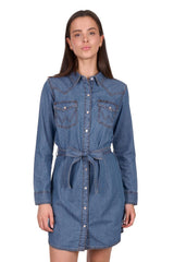 Wrangler Womens Wendy LS Denim Dress