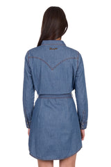 Wrangler Womens Wendy LS Denim Dress
