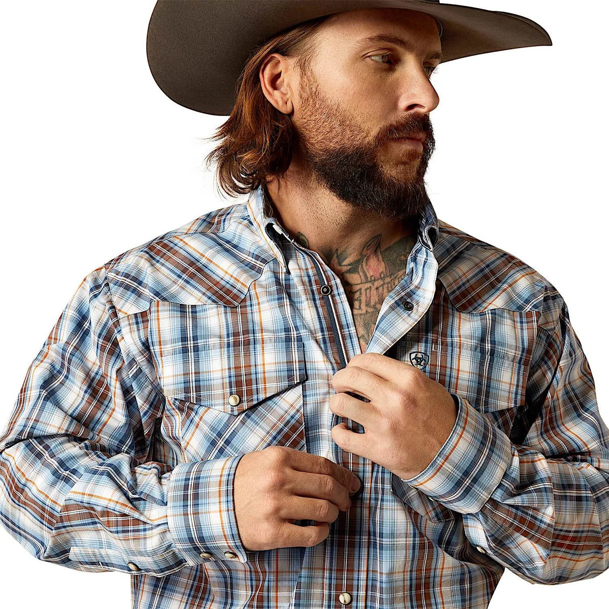 Ariat Mens Pro Series Ryland Snap LS Shirt