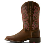 Ariat Womens Round Up Wide Square Toe Stretchfit Boot