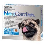 Nexgard Chews 4.1-10KG 6pk