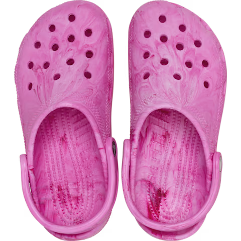 CROCS Classic Watercolour Marbled Pink