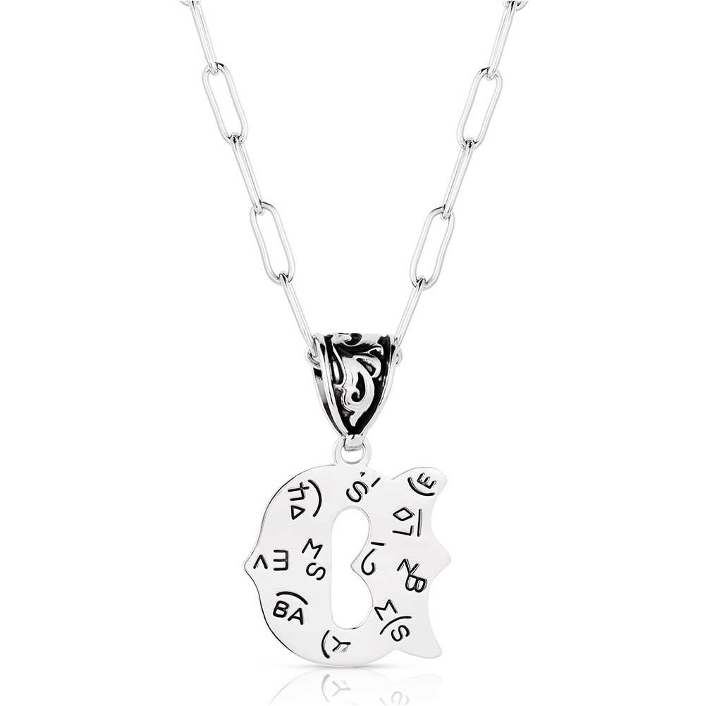 Montana Silversmiths Necklace - Initial D