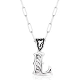 Montana Necklace - Initial L