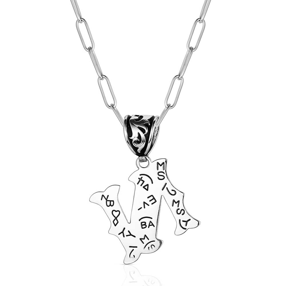Montana Necklace - Initial N