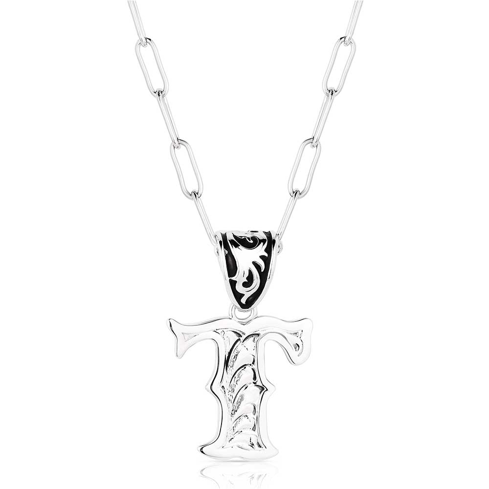 Montana Necklace - Initial T