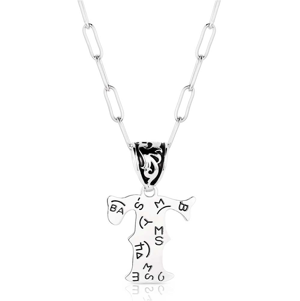 Montana Necklace - Initial T