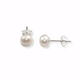 Pearl Earring 7mm S/S