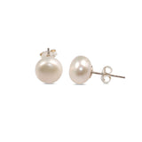 Pearl Earring 9mm S/S