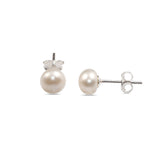 Pearl Earring 12mm Stud S/S