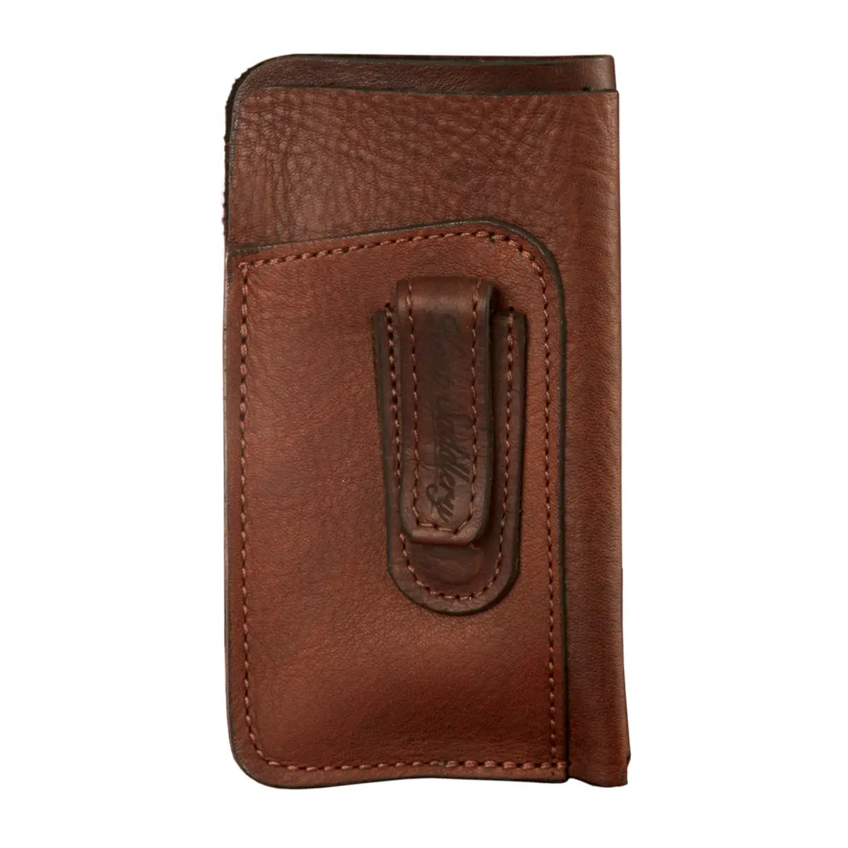 Glasses &amp; Mobile Case Soft Leather with Pen Holder and Pocket Clip