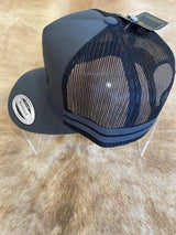 Flexfit Striped Hayes and Co Trucker - Fire Arms Logo
