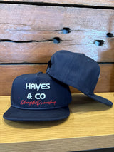 Hayes & Co Navy Rope Full Fabric Cap