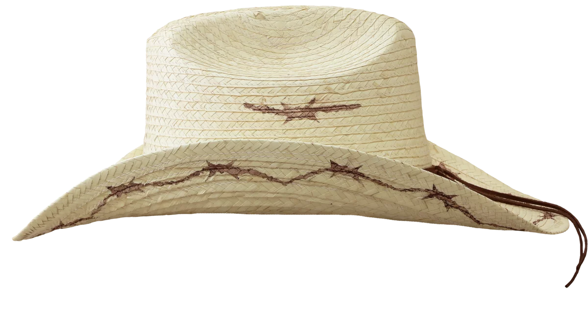 Sunbody KDS Cattleman Guatamalan Palm - Barbed Wire - One Size