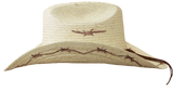 Sunbody KDS Cattleman Guatamalan Palm - Barbed Wire - One Size