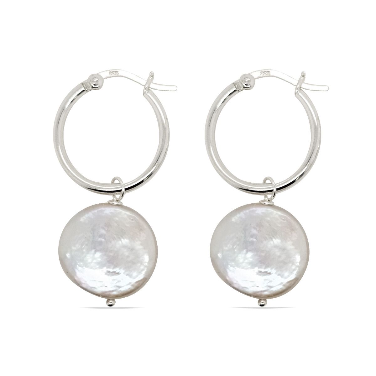 Disc Pearl Hoop S/S