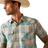 Ariat Mens Howland Retro Fit SS Shirt