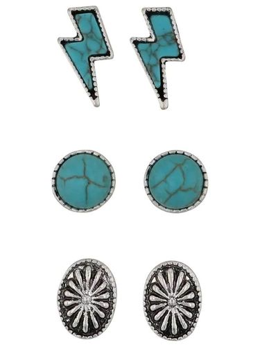 Montana Attitude Earrings - Set of 3
