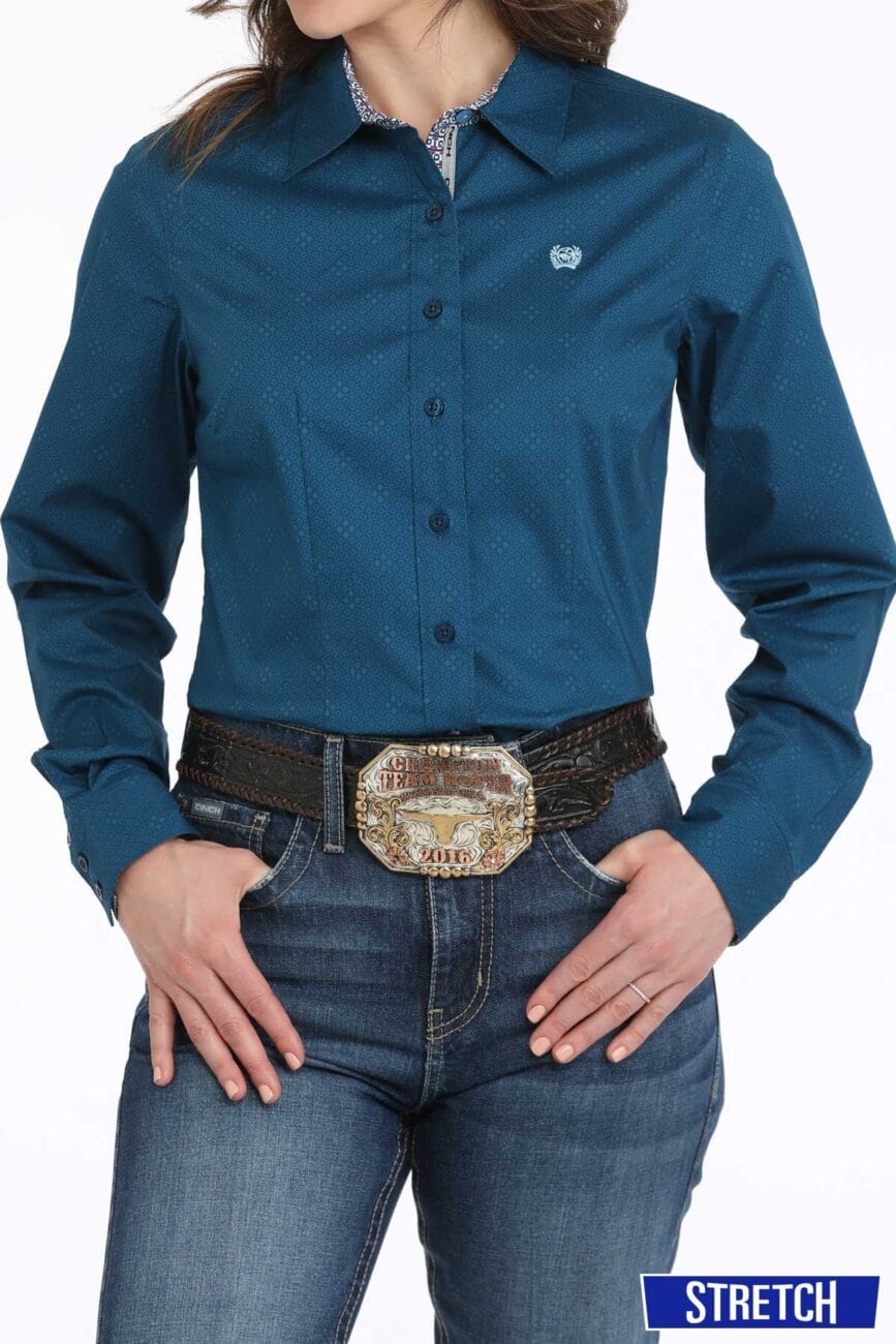 Cinch Stretch Womens LS Shirt
