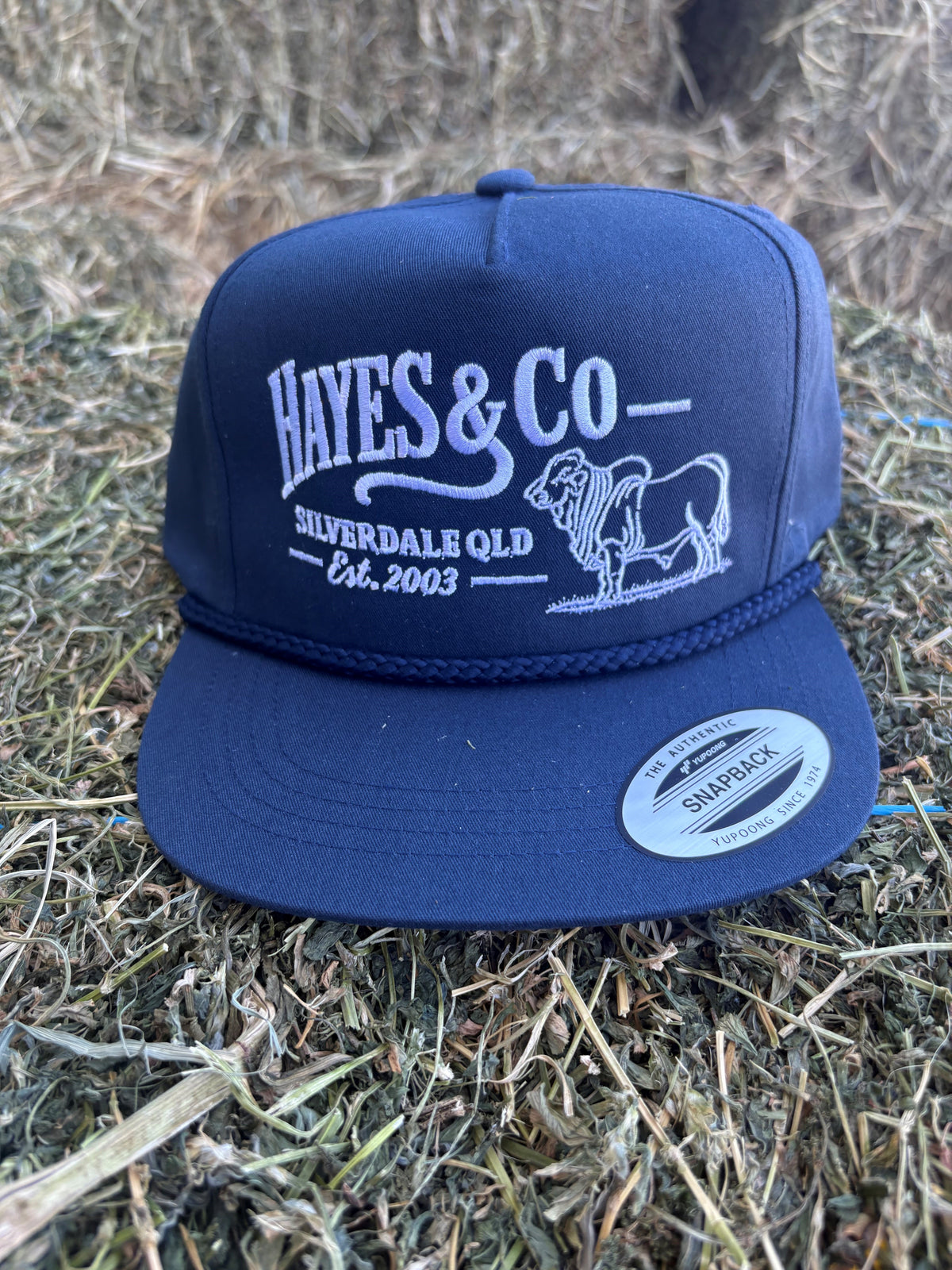 Hayes and Co Rope Cap - Navy
