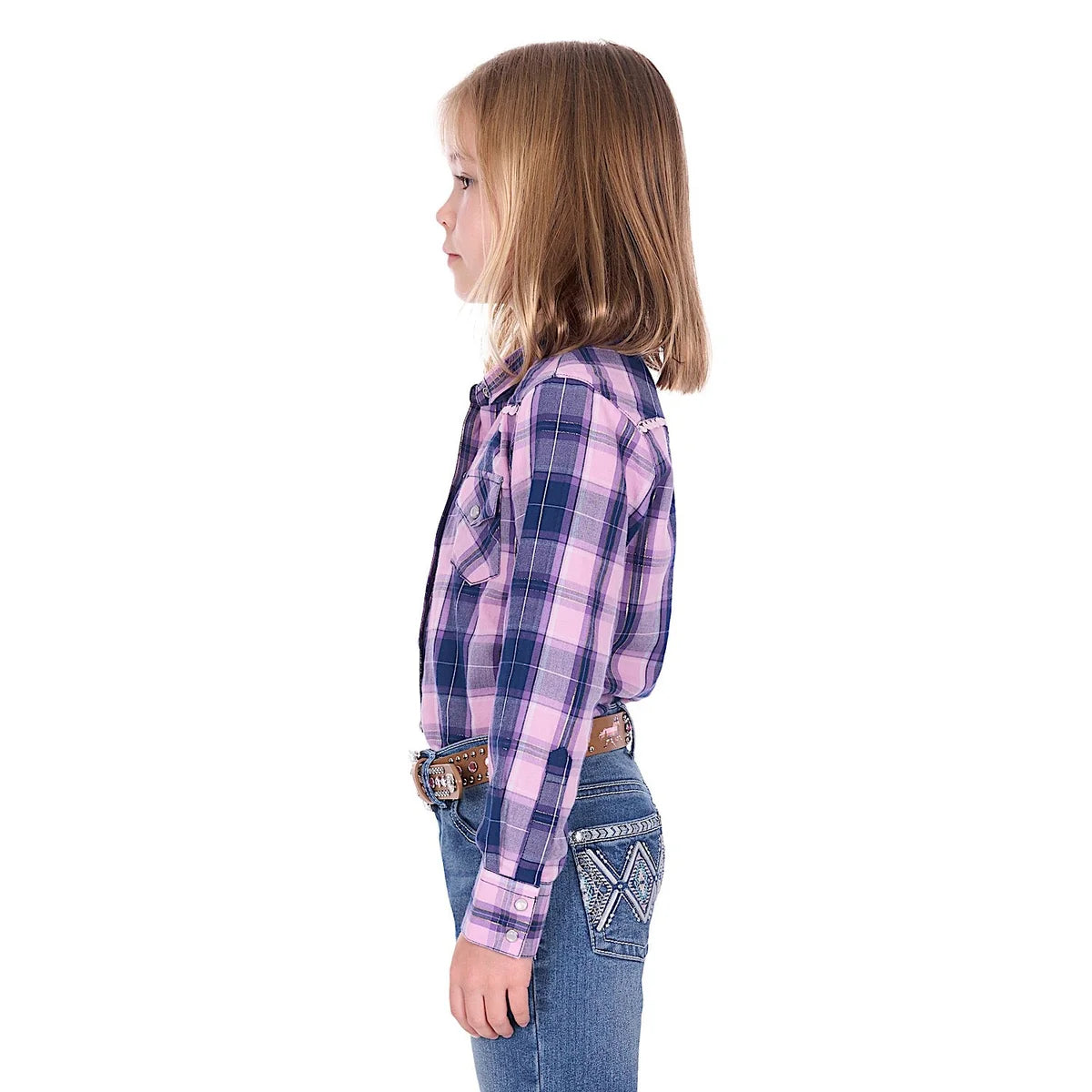 Pure Western Girls Arleen LS Shirt