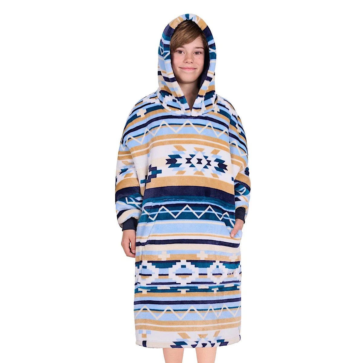 Pure Western Kids Aztec Snuggle Hoodie
