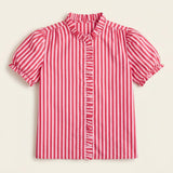 Laura - Pink & Red Stripe