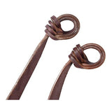 Premium- Range Redhide Reins Brown 5'