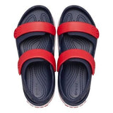 Crocs Kids Crocband Cruiser Sandal Navy & Varsity Red