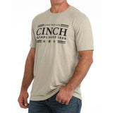 Cinch Mens Khaki Tee