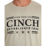 Cinch Mens Khaki Tee