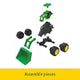 John Deere Treads Eco-Snaps Barn Play Set