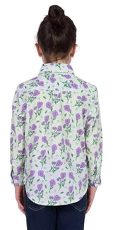 Hard Slog Kids Lynn 1/2 PLKT LS Shirt