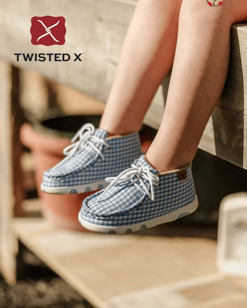 Twisted X Infants Casual Elastic Boot - Blue/White