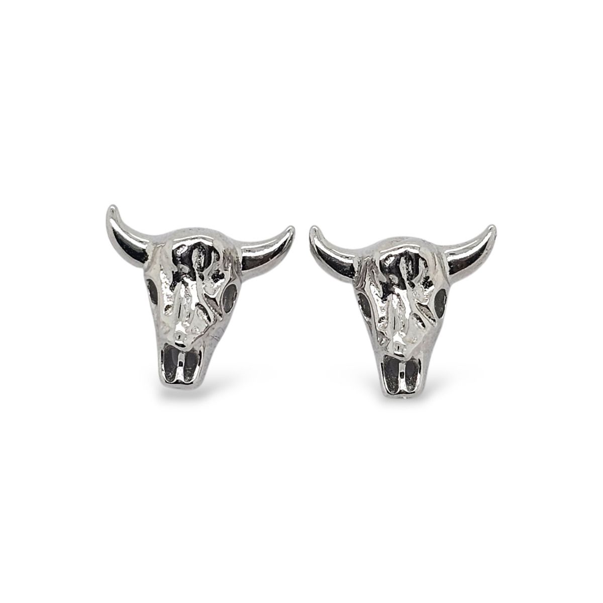 Steer Skulls Studs S/S