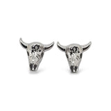 Steer Skulls Studs S/S