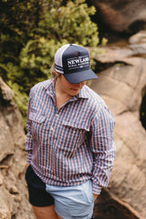 Newland Rural Outfitters Navy Trucker Cap