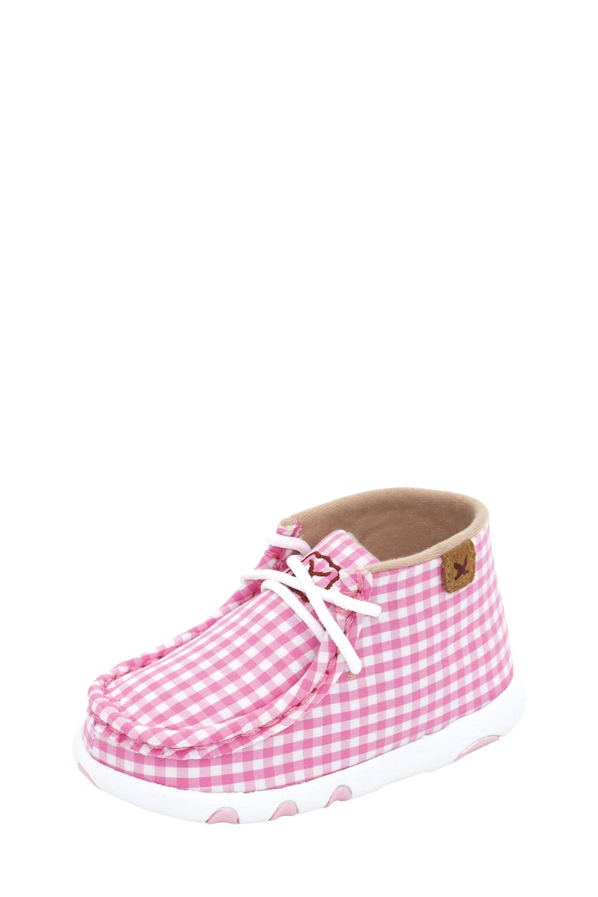 Twisted X Infants Casual Elastic Boot - Pink/White