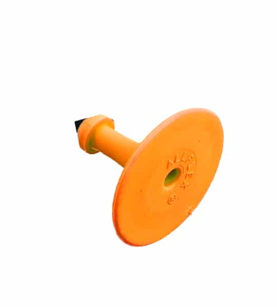 Allflex Button Male Orange