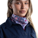 JC Wms Carlee Double Sided Scarf - Rose