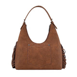 Wrangler Tooled Fringe Shoulder Bag