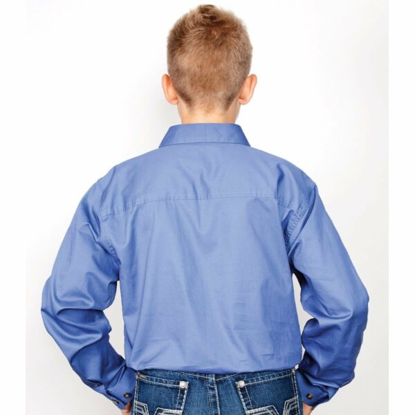 Boys Lachlan Workshirt Blue 1