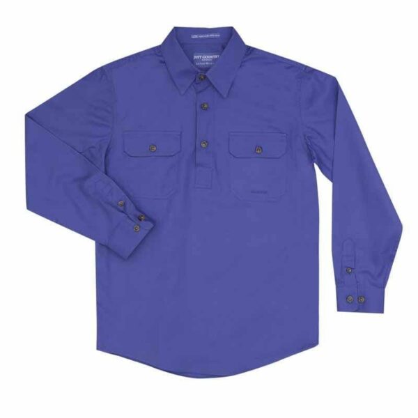 Boys Lachlan Workshirt Blue 2