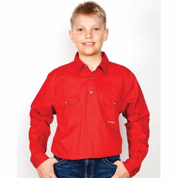 Boys Lachlan Workshirt Chilli