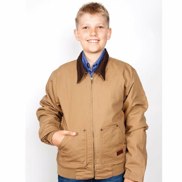 Junior Diamantina Jacket - Khaki 1