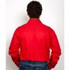 Mens Evan Workshirt LS FB Chilli 1